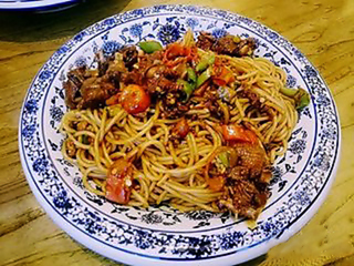 啤酒鸭拌粉