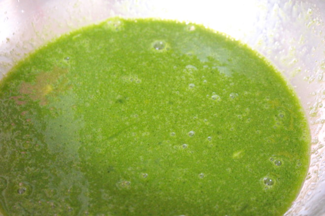 菠菜华夫饼